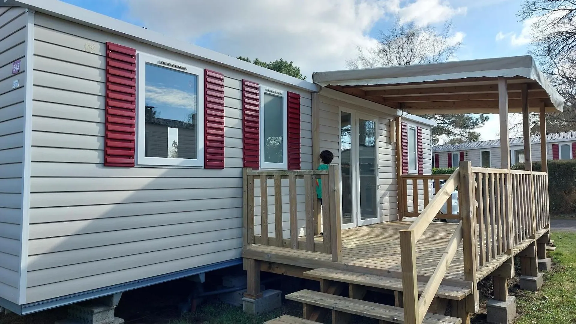 Mobilhome 3 Chambres Tv-Wifi-Lave-Linge Pont-Aven Kamp alanı