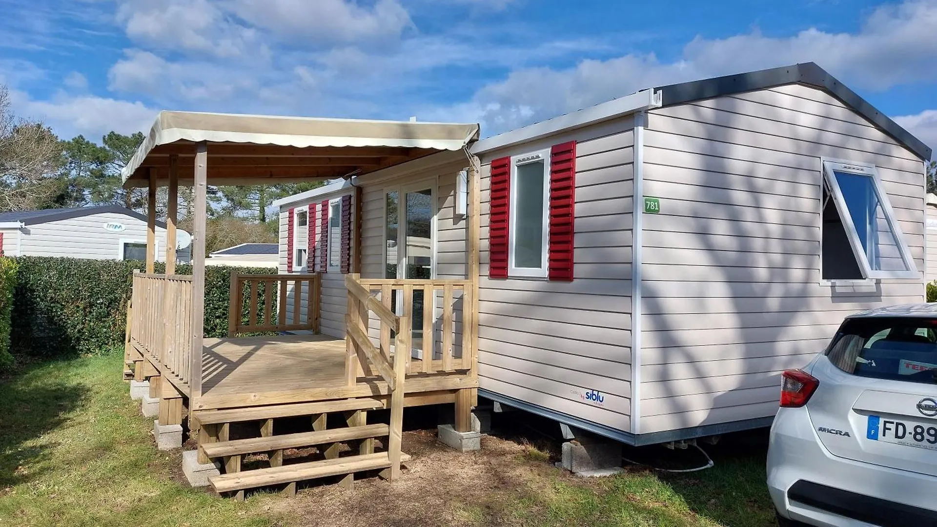 Kamp alanı Mobilhome 3 Chambres Tv-Wifi-Lave-Linge Pont-Aven Fransa